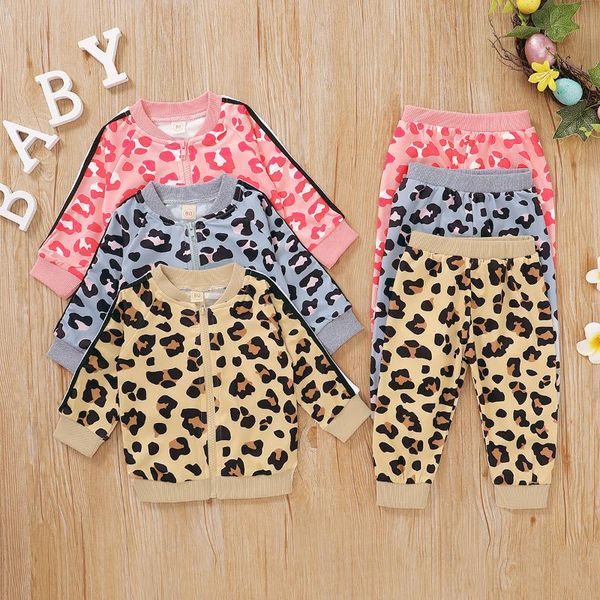 clothing sets born baby girls fashion 2pcs outfit set long sleeve zipper leopard sport coat +long pant children sportwear autumn winter, White
clothing sets born baby girls fashion 2pcs outfit set long sleeve zipper leopard sport coat +long pant children sportwear autumn winter, White