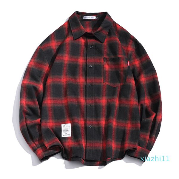 fashion-plaid mens shirts casual slim fit social business shirt long sleeved streetwear shirt oversized clothes, White;black
fashion-plaid mens shirts casual slim fit social business shirt long sleeved streetwear shirt oversized clothes, White;black