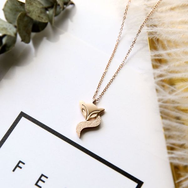 yun ruo fashion brand rose gold color elegant simple little pendant necklace woman 316l stainless steel jewelry high polish, Silver
yun ruo fashion brand rose gold color elegant simple little pendant necklace woman 316l stainless steel jewelry high polish, Silver