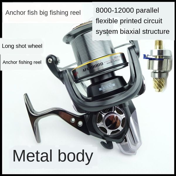 afl anchor fish metal spinning 8000/10000/12000 anchor metal fishing wheel fishing wheel
afl anchor fish metal spinning 8000/10000/12000 anchor metal fishing wheel fishing wheel
