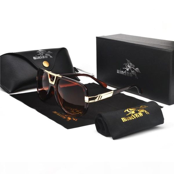 2019 brand designer men's square sunglasses oversized metal frame ladies sunshade with box nx, White;black
2019 brand designer men's square sunglasses oversized metal frame ladies sunshade with box nx, White;black