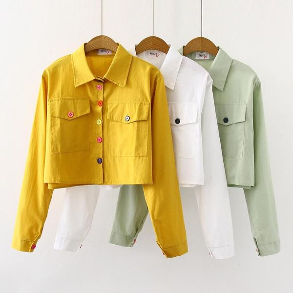 2020 summer crop short cuba shirts women tank- cotton blouse outwear women long sleeve blouses female streetwear, White
2020 summer crop short cuba shirts women tank- cotton blouse outwear women long sleeve blouses female streetwear, White