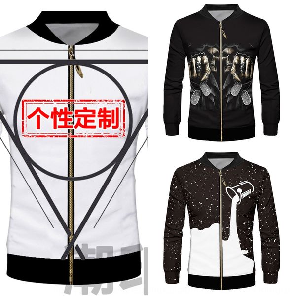 spring sweater digital jacket and autumn 3d digital printing long sleeve zipper jacket design men's casual sweater, Black;brown
spring sweater digital jacket and autumn 3d digital printing long sleeve zipper jacket design men's casual sweater, Black;brown