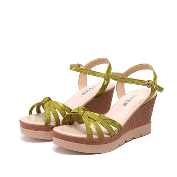 large size new 2020 women sandals summer beach shoes ankle strap wedge platform shoes microfiber thick bottom ladies, Black
large size new 2020 women sandals summer beach shoes ankle strap wedge platform shoes microfiber thick bottom ladies, Black