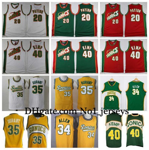 men shawn basketball kemp jersey gary 40 payton 35 ray seattle nba supersonics allen 34 stitched green red home away uniform, Black;red
men shawn basketball kemp jersey gary 40 payton 35 ray seattle nba supersonics allen 34 stitched green red home away uniform, Black;red