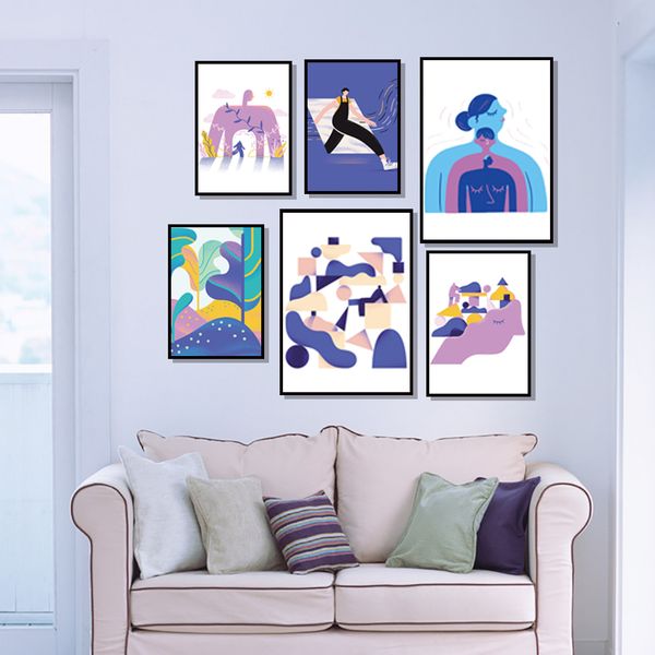 fashion girl mountain abstract modern art wall art canvas painting nordic posters and prints wall pictures for living room decor
fashion girl mountain abstract modern art wall art canvas painting nordic posters and prints wall pictures for living room decor