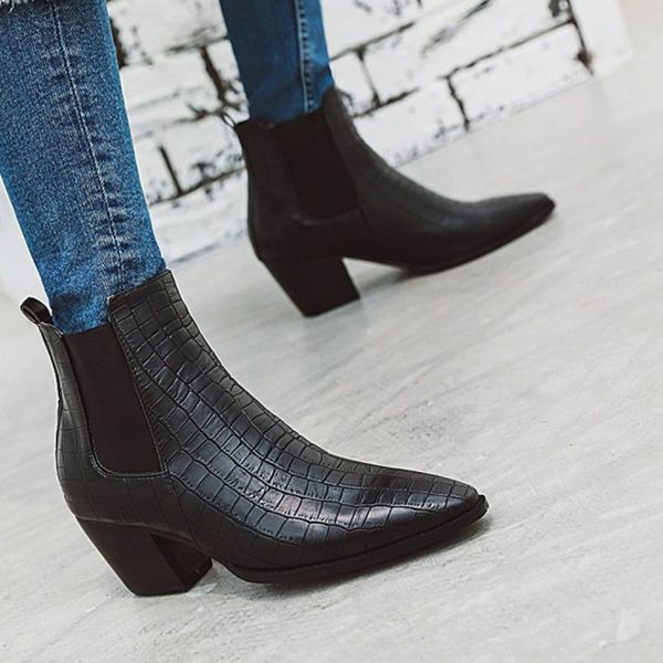 wild sexy boots змеиной женские острым носом ботильоны lady стильная осень высоких каблуках high street короткие загрузки, Black
wild sexy boots змеиной женские острым носом ботильоны lady стильная осень высоких каблуках high street короткие загрузки, Black
