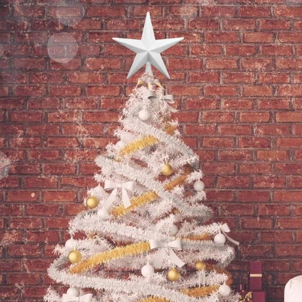 20cm white christmas tree star ers plastic merry xmas ornament home party new year festival decorative accessories
20cm white christmas tree star ers plastic merry xmas ornament home party new year festival decorative accessories