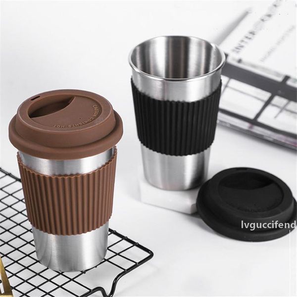 wholesale 304 stainless steel cup 500ml drink tumbler tea coffee cup with black brown lid cover
wholesale 304 stainless steel cup 500ml drink tumbler tea coffee cup with black brown lid cover