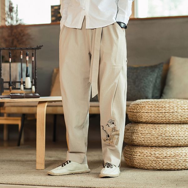 men's pants 5xl plus size cotton linen men harem pant embroidery mens jogger male casual trousers 3 color, Black
men's pants 5xl plus size cotton linen men harem pant embroidery mens jogger male casual trousers 3 color, Black