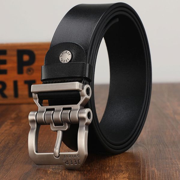 genuine leather belt men business casual pin buckle cowskin split leather designer waist belt ceinture homme, Black;brown
genuine leather belt men business casual pin buckle cowskin split leather designer waist belt ceinture homme, Black;brown