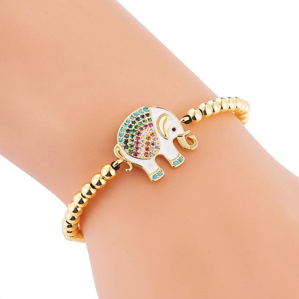 2020 charm bracelet for lover high class dropping oil copper elephant pendant inlaid with zircon drawstring bracelet for lovers, Red;blue
2020 charm bracelet for lover high class dropping oil copper elephant pendant inlaid with zircon drawstring bracelet for lovers, Red;blue