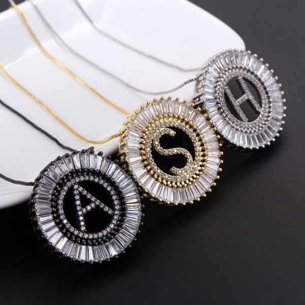 mhs.sun fashion 26 letters chain necklaces with cubic zircon pendant for men women gold/black color hip hop jewelry gift, Silver
mhs.sun fashion 26 letters chain necklaces with cubic zircon pendant for men women gold/black color hip hop jewelry gift, Silver