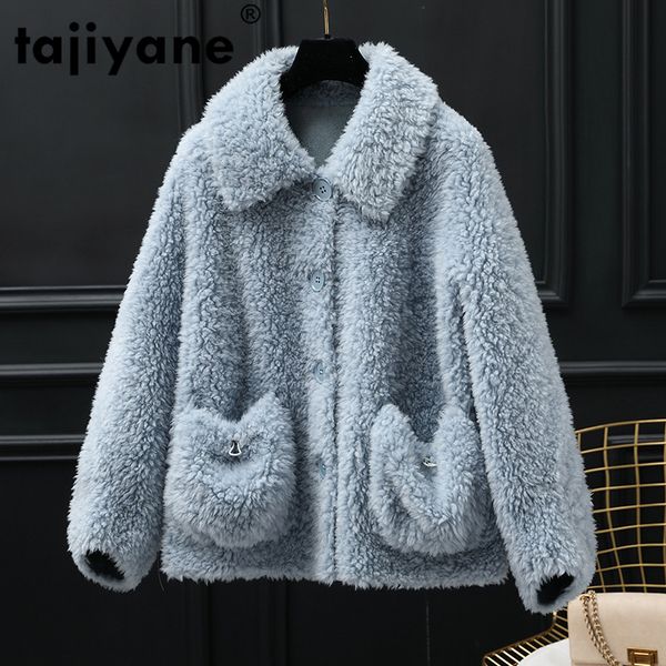 real fur coat female 100% wool jacket autumn winter coat women clothes 2020 korean vintage sheep shearling fur zt3922, Black
real fur coat female 100% wool jacket autumn winter coat women clothes 2020 korean vintage sheep shearling fur zt3922, Black