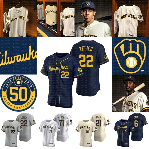 milwaukee brewers 2020 50th 22 крисчен йелич джош hader вудрафф лоренцо каин райан браун brent сутер орландо arcia джерси 0, Black
milwaukee brewers 2020 50th 22 крисчен йелич джош hader вудрафф лоренцо каин райан браун brent сутер орландо arcia джерси 0, Black