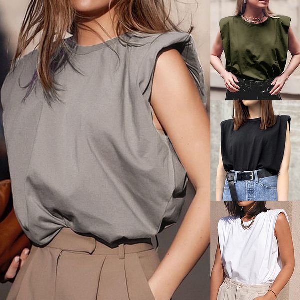 designer sleeveless female o neck white women blouse shirt ladies loose solid chic casual blouses black cotton brown summer
designer sleeveless female o neck white women blouse shirt ladies loose solid chic casual blouses black cotton brown summer