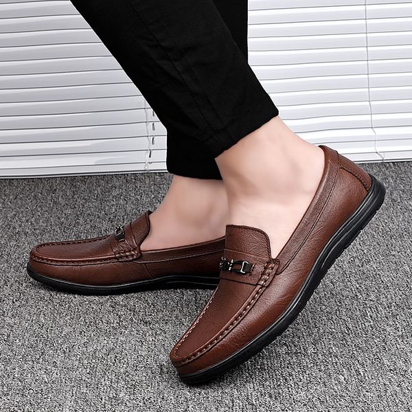 youth fashion men shoes autumn men loafers flats shoes genuine leather drive for mens big size slip on sneakers, Black
youth fashion men shoes autumn men loafers flats shoes genuine leather drive for mens big size slip on sneakers, Black