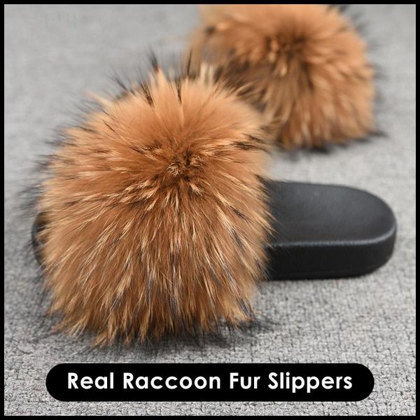 new 14cm wider fur women slides real raccoon fur slippers sliders summer autumn indoor fashion, Black
new 14cm wider fur women slides real raccoon fur slippers sliders summer autumn indoor fashion, Black