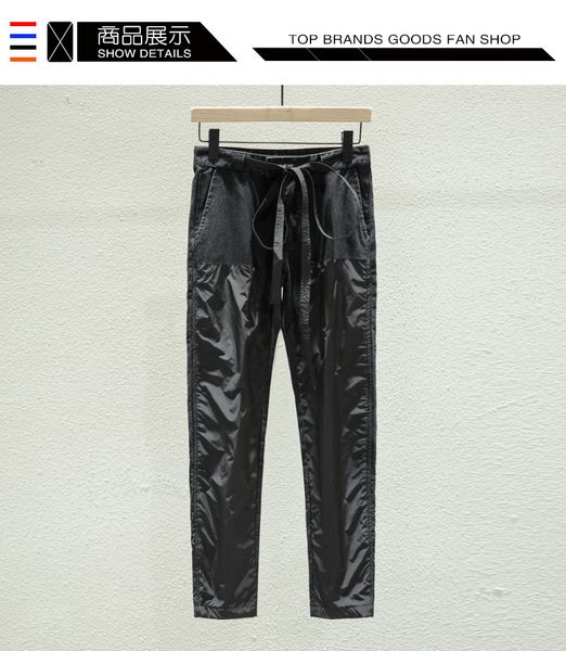 european and american fashion brand fear of god black canvas trousers casual pants fog essentials jeans, Blue
european and american fashion brand fear of god black canvas trousers casual pants fog essentials jeans, Blue