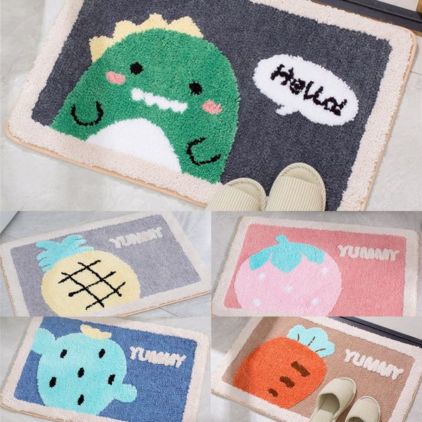 cartoon husky dinosaur flocking carpet floor household bathroom door bathroom non-slip absorbent non-slip carpet mat foot mat
cartoon husky dinosaur flocking carpet floor household bathroom door bathroom non-slip absorbent non-slip carpet mat foot mat