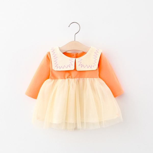 baby girl dress 2020 summer girl baby dress long sleeves tulle children's clothes newborn infant princess tutu dresses, Red;yellow 
baby girl dress 2020 summer girl baby dress long sleeves tulle children's clothes newborn infant princess tutu dresses, Red;yellow