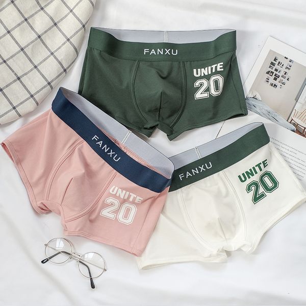3 pieces mens boxer shorts breathable men boxers cotton letters personality underpants sports mens underwear boxers 2020 new, Black;white
3 pieces mens boxer shorts breathable men boxers cotton letters personality underpants sports mens underwear boxers 2020 new, Black;white