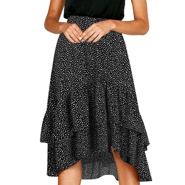 womens skirt skirts faldas jupe femme shein saia womens ladies high fashion casual ruffle wave point frill wrap midi 50, Black
womens skirt skirts faldas jupe femme shein saia womens ladies high fashion casual ruffle wave point frill wrap midi 50, Black