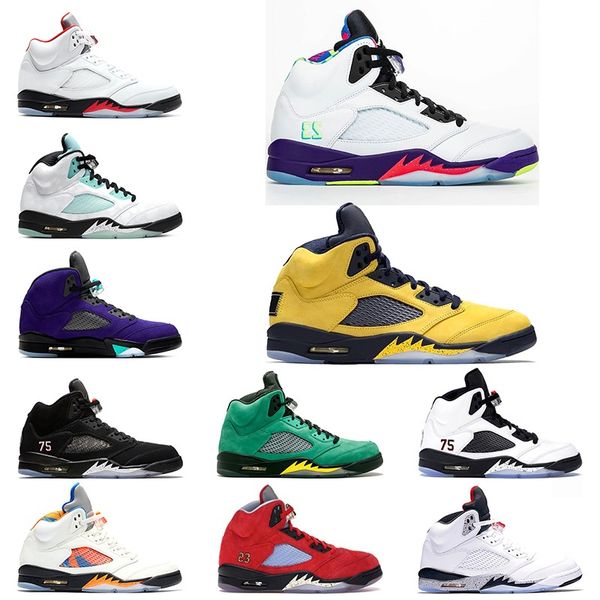 jumpman 5 5s basketball shoes alternate bel fire red 2020 grape inspire mens trainers sports sneakers size 40-47
jumpman 5 5s basketball shoes alternate bel fire red 2020 grape inspire mens trainers sports sneakers size 40-47