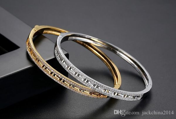 classical jewelry unique desgin 18k white&gold fill pave setting 5a cubic zirconia cz diamond hollow bangle party women wedding bridal gift, Black
classical jewelry unique desgin 18k white&gold fill pave setting 5a cubic zirconia cz diamond hollow bangle party women wedding bridal gift, Black