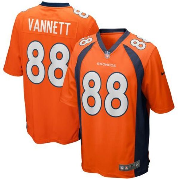 nick vannett #88 men's xs-5xl stitched football jerseys, Gray
