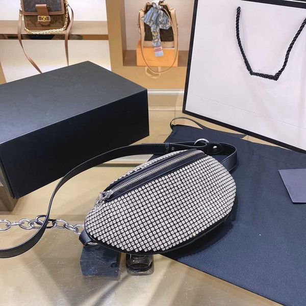 spring and summer fashion chest bag waist bag with diamond chain bag thickened handbag shoulder and anticlinal crossbody
spring and summer fashion chest bag waist bag with diamond chain bag thickened handbag shoulder and anticlinal crossbody
