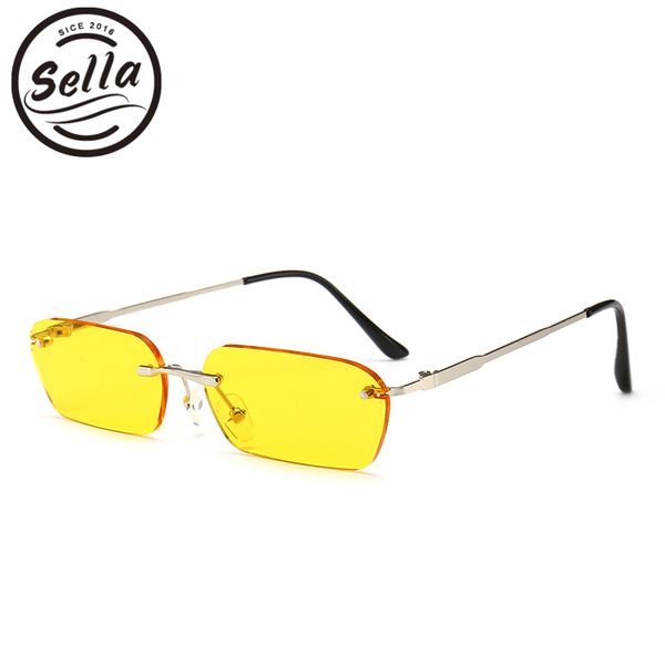 sella trending women men small narrow tint sunglasses fashion rimless rectangle pink blue yellow lens square eyewear shade mx200619, White;black
sella trending women men small narrow tint sunglasses fashion rimless rectangle pink blue yellow lens square eyewear shade mx200619, White;black
