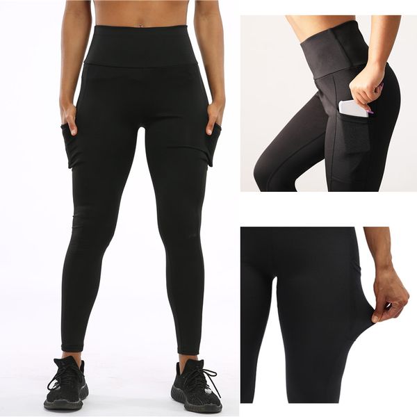 women's leggings high waist women fitness push up workout sport legging anti cellulite womens leggins with pocket females gym active, Black
women's leggings high waist women fitness push up workout sport legging anti cellulite womens leggins with pocket females gym active, Black