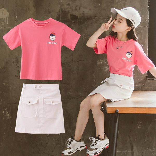 girls summer dress fashion suit new summer net red korean childrens fashion two-piece skirt fashion tide, White
girls summer dress fashion suit new summer net red korean childrens fashion two-piece skirt fashion tide, White