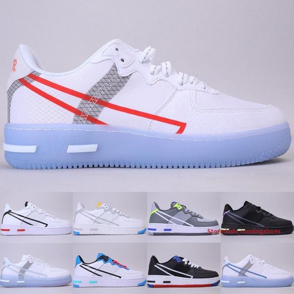 forces one low react dmsx men women sneakers 2020 designer light bone white ice smoke grey outdoor casual shoes size 5.5-11, Black;red
forces one low react dmsx men women sneakers 2020 designer light bone white ice smoke grey outdoor casual shoes size 5.5-11, Black;red