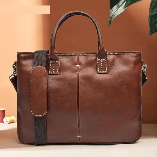 men's bag leather men's handbag cowhide computer bag 14 inch retro briefcase first layer cowhide office leather for men
men's bag leather men's handbag cowhide computer bag 14 inch retro briefcase first layer cowhide office leather for men