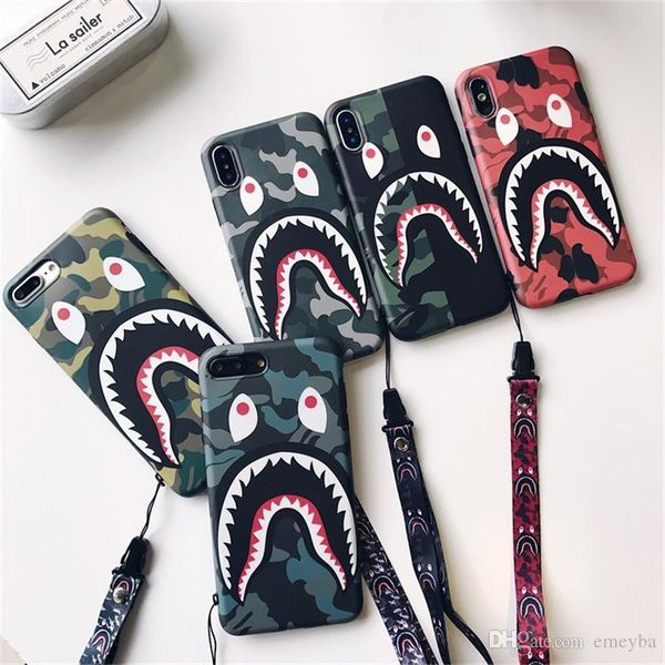 good frightened expression phone shell strap shark mouth case for apple 6 6s 7/8-plus/x xs max case for iphone case camouflag accessories
good frightened expression phone shell strap shark mouth case for apple 6 6s 7/8-plus/x xs max case for iphone case camouflag accessories