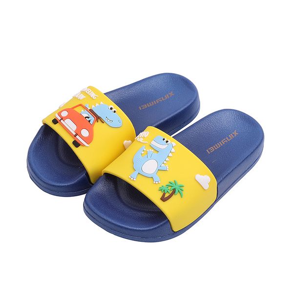 summer new dinosaur pattern cartoon children' slippers boy cute home indoor sandals children' shoes beach pvc soft, Black;grey 
summer new dinosaur pattern cartoon children' slippers boy cute home indoor sandals children' shoes beach pvc soft, Black;grey