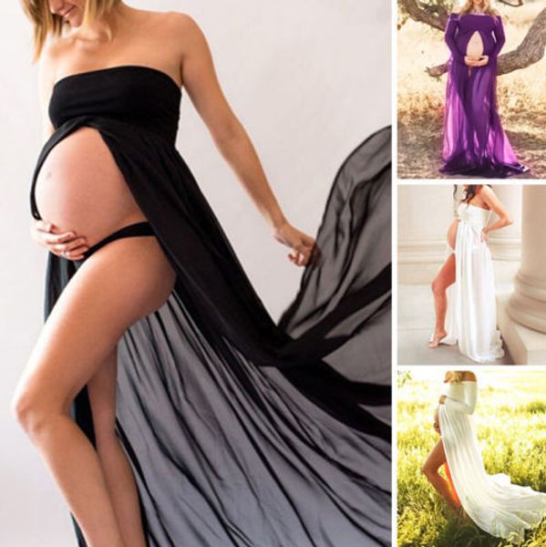 summer women pgraphy props dresses pregnant off shoulder dress shoulderless maternity clothings, White
summer women pgraphy props dresses pregnant off shoulder dress shoulderless maternity clothings, White