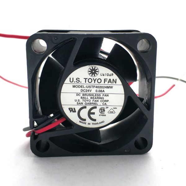 orignal ustf402024mw dc24v 0.08a ustf402012mw dc12v 0.10a 40x40x20mm 2lines охлаждающий вентилятор
orignal ustf402024mw dc24v 0.08a ustf402012mw dc12v 0.10a 40x40x20mm 2lines охлаждающий вентилятор
