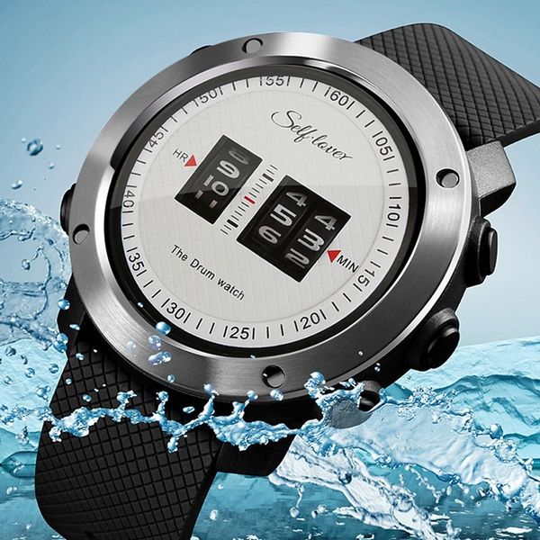 creative roller time fashion new waterproof sports leisure electronic business wrist strap electronic wrist wristwatch watch, Blue
creative roller time fashion new waterproof sports leisure electronic business wrist strap electronic wrist wristwatch watch, Blue