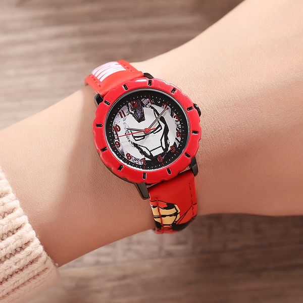 children's american iron man boy quartz student watch cartoon cartoon watch 229, Blue
children's american iron man boy quartz student watch cartoon cartoon watch 229, Blue