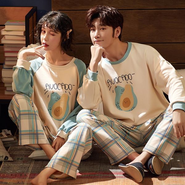 couple's cotton women's long sleeve autumn cotton men's outdoor student loose home clothes two-piece pajamas pajamas suit, Blue;red
couple's cotton women's long sleeve autumn cotton men's outdoor student loose home clothes two-piece pajamas pajamas suit, Blue;red