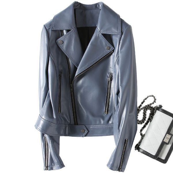 genuine leather suede jackets woman spring autumn women slim moto coat female slim outerwear casual coats plus size m-3xl, Black
genuine leather suede jackets woman spring autumn women slim moto coat female slim outerwear casual coats plus size m-3xl, Black