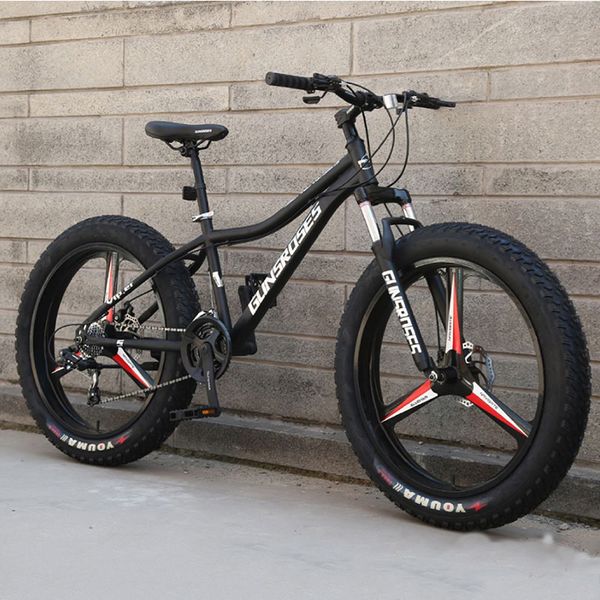 mountain bike snow bike beach bicycle 4.0 super wide tires off-road bicycle male and female students three-knife wheel
mountain bike snow bike beach bicycle 4.0 super wide tires off-road bicycle male and female students three-knife wheel