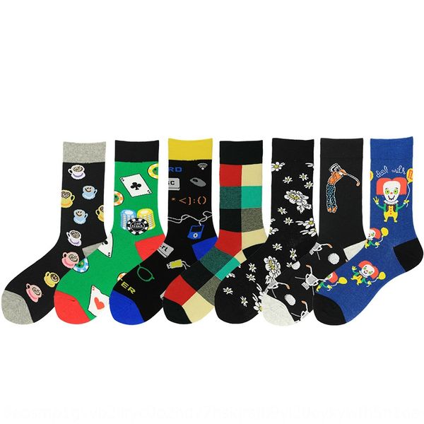 happy fashion version stockings stockings clown plaid men's mid-calf personalized colorful socks trendy socks, Pink;yellow
happy fashion version stockings stockings clown plaid men's mid-calf personalized colorful socks trendy socks, Pink;yellow