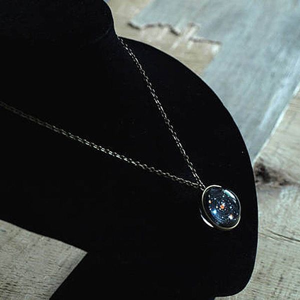 2020 new glass gem galaxy solar system eight planet necklace for women universe of stars jewelry femme bijoux factory price, Silver
2020 new glass gem galaxy solar system eight planet necklace for women universe of stars jewelry femme bijoux factory price, Silver