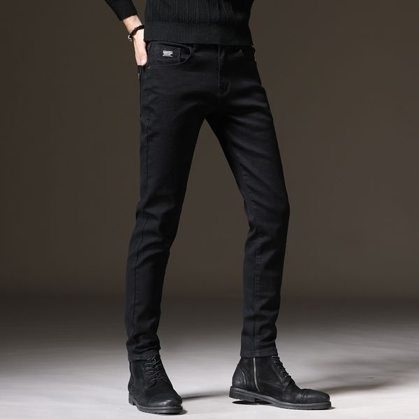 men's jeans black trousers 2021 spring fall s men discount long pants for male, Blue
men's jeans black trousers 2021 spring fall s men discount long pants for male, Blue