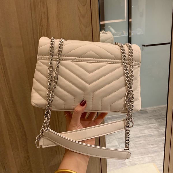 women genuine leather designer shoulder bag fashion brand crossbody bag lady chain luxury loulou classic stripes bag new 2020
women genuine leather designer shoulder bag fashion brand crossbody bag lady chain luxury loulou classic stripes bag new 2020
