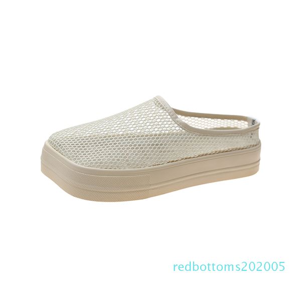 low house slippers platform cover toe shoes slides slipers women female mule 2020 flat summer mules soft casual rubber fretwork r05, Black
low house slippers platform cover toe shoes slides slipers women female mule 2020 flat summer mules soft casual rubber fretwork r05, Black